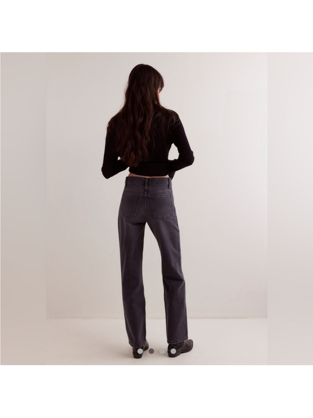 🔘We The Free Holly High Rise Black Washed Bootcut Jeans NEW